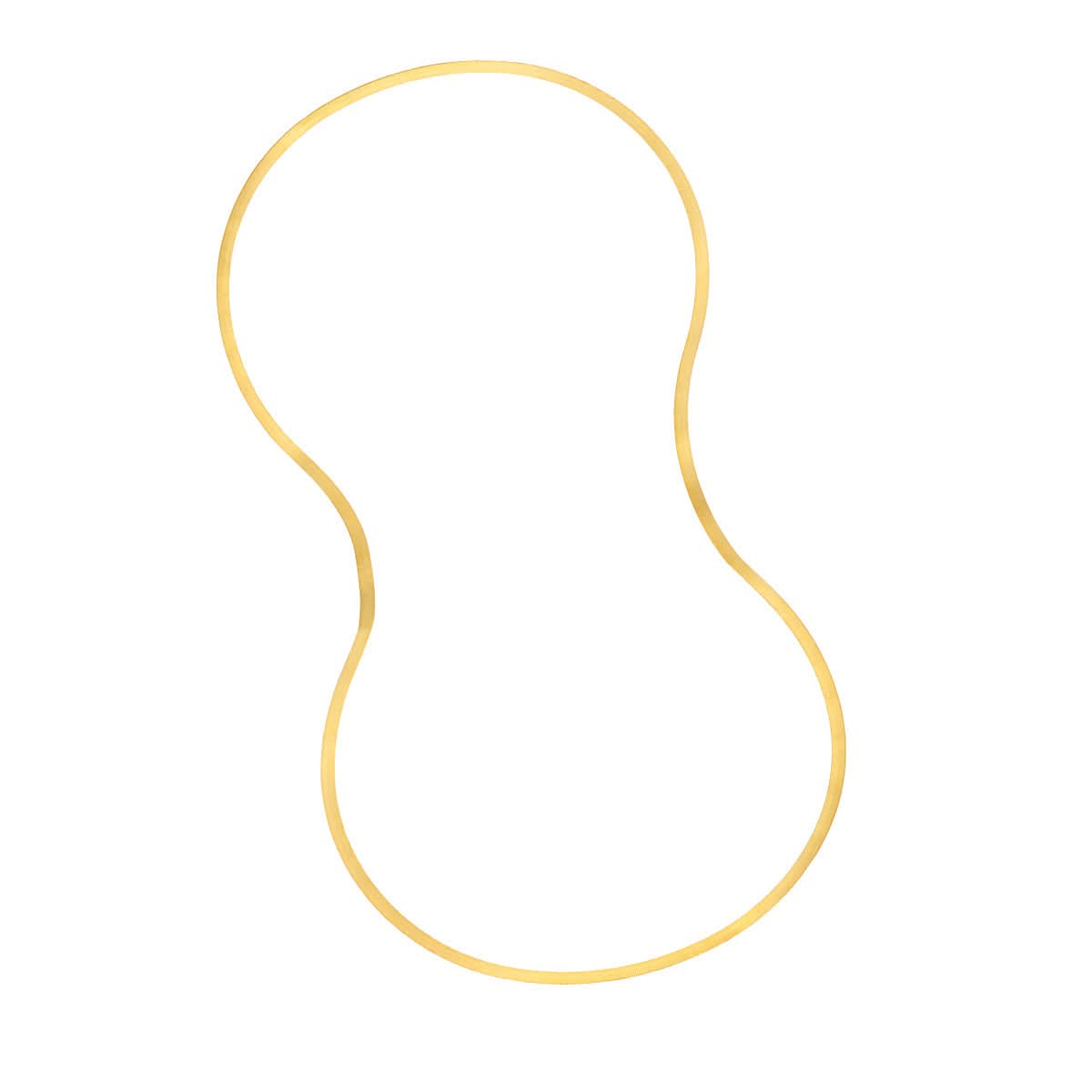 Gold Herringbone Chain Necklace - Skeie's Jewelers