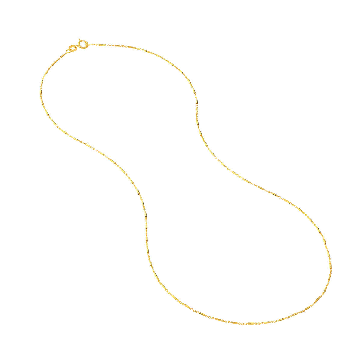 Barrel Saturn Station Layering Chain - Skeie's Jewelers