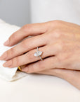 Frederick Goldman Diamond-Line Low Profile Engagement Ring - Skeie's Jewelers
