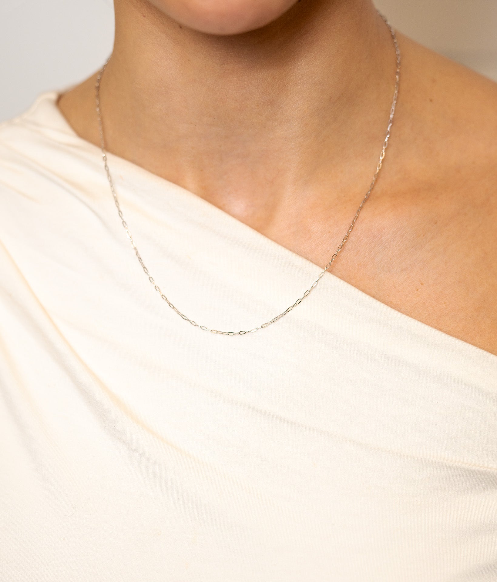 Mini Paperclip Chain Necklace - Skeie's Jewelers