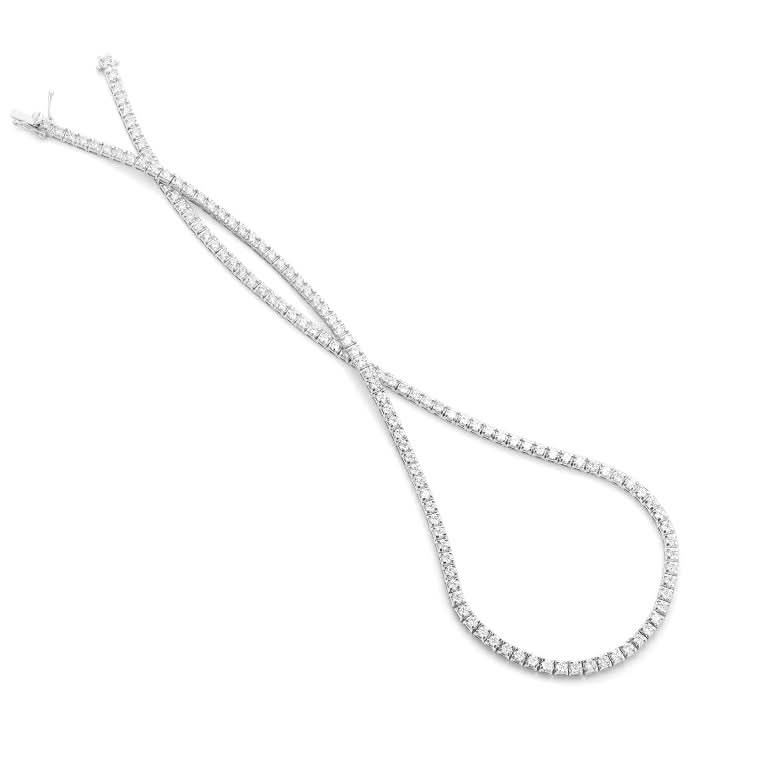7.00ct Diamond Line Necklace - Skeie's Jewelers