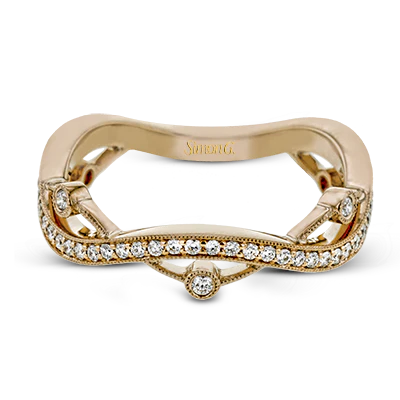 Diamond Accented Interwoven Ring - Skeie's Jewelers
