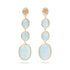 Marco Bicego Siviglia Aquamarine Dangles - Skeie's Jewelers