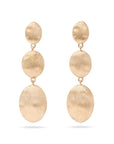 Marco Bicego® Siviglia Grande 18K Yellow Gold Triple Drop Earring - Skeie's Jewelers