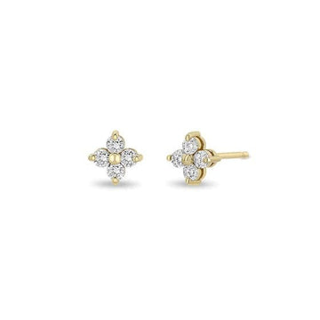 Zoe Chicco Yellow Gold 2mm Diamond Stud Earrings - Skeie's Jewelers