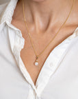 Pearl and Diamond-Accent Pendant - Skeie's Jewelers