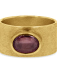 Petra Class Pink Sapphire Cigar Band - Skeie's Jewelers