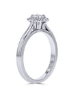 Cushion-Halo Diamond Engagement Ring - Skeie's Jewelers