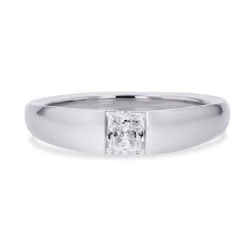 Michael Bondanza Tension-Set Princess Engagement Ring - Skeie's Jewelers