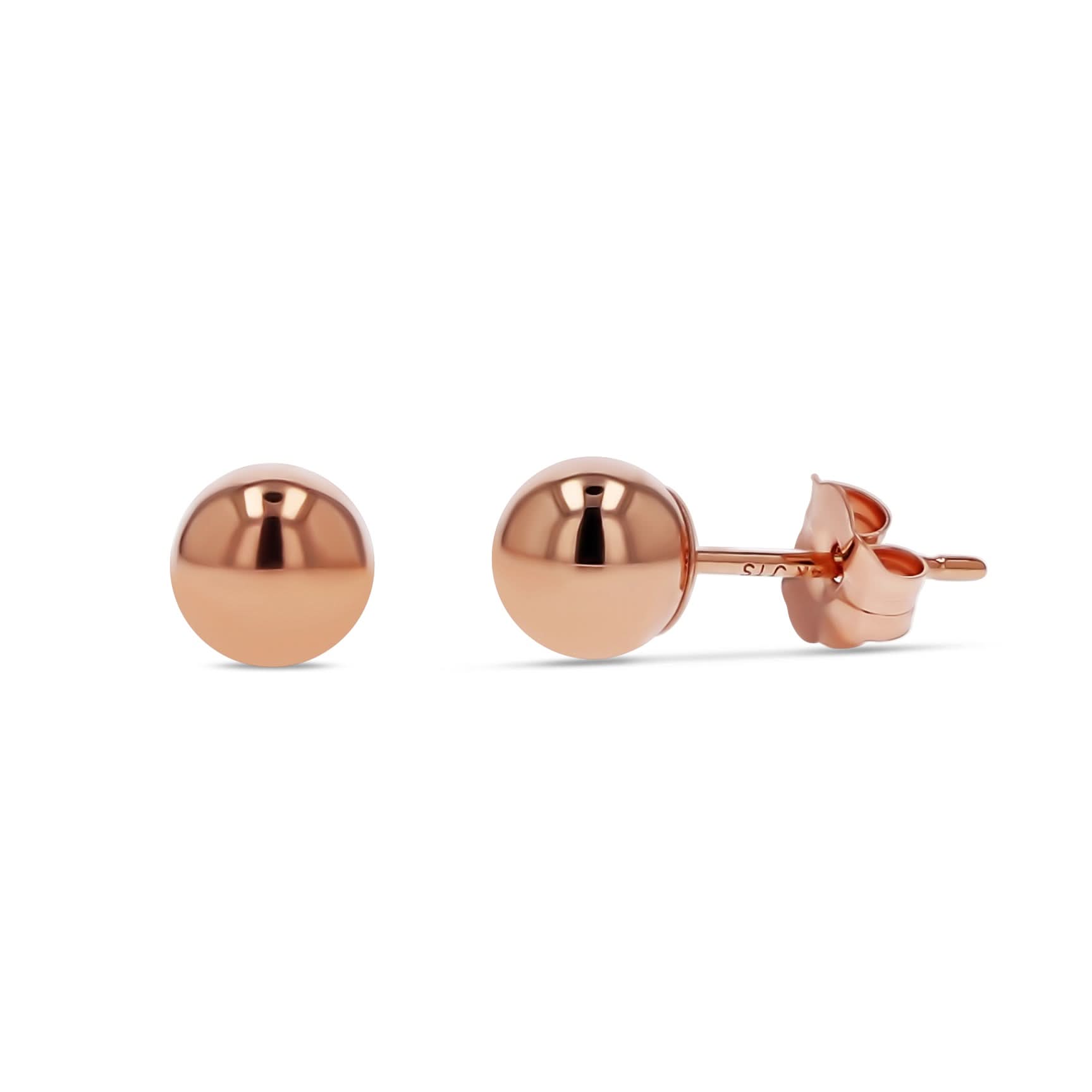 Gold Ball Studs - Skeie&#39;s Jewelers