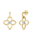 Roberto Coin Cialoma Flower Drop Earrings - Skeie's Jewelers