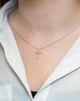Roberto Coin 0.32ct Diamond Cross Pendant - Skeie's Jewelers