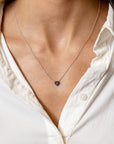 Roberto Coin Tiny Treasures Reversible Diamond & Gemstone Heart Necklace - Skeie's Jewelers