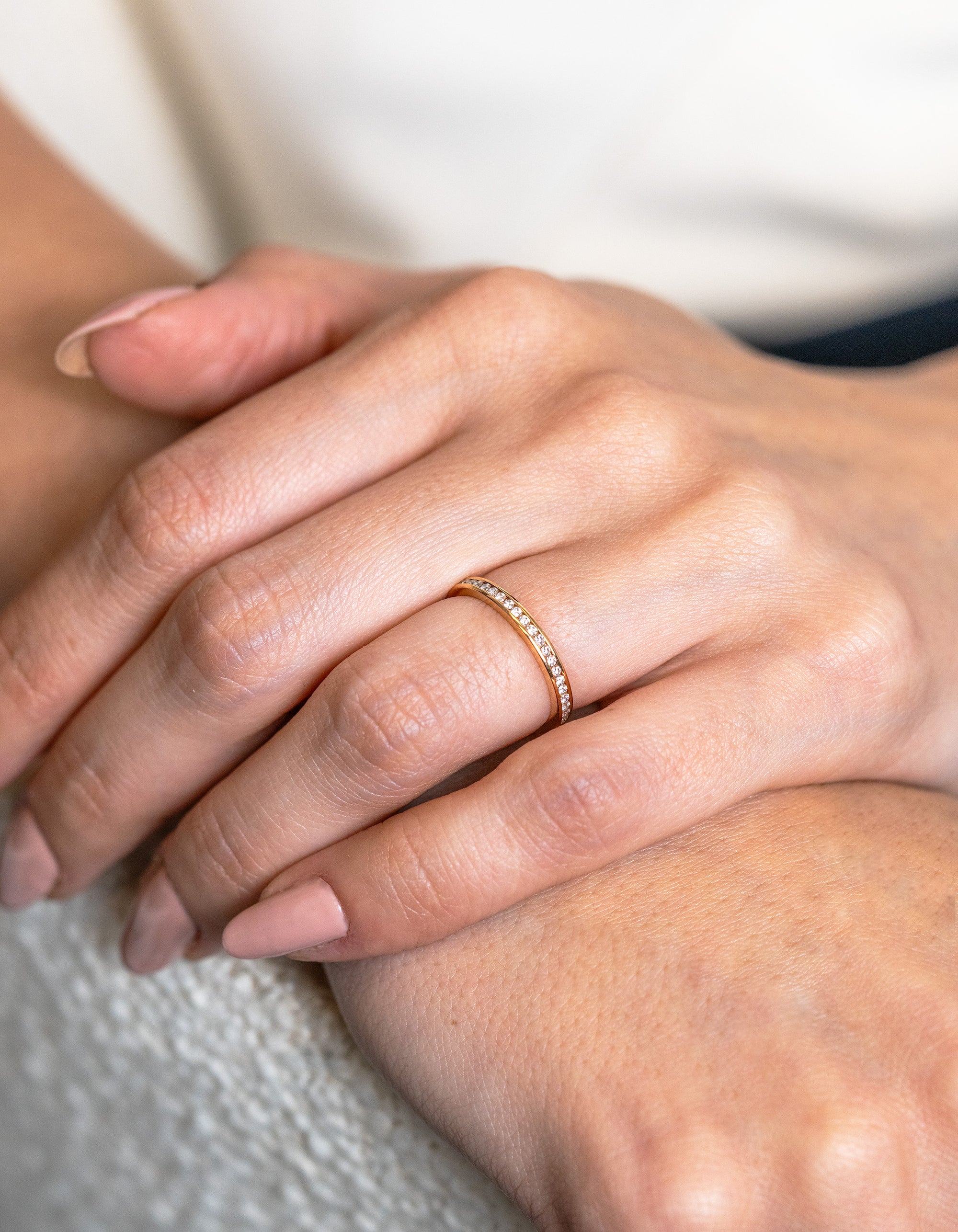 Channel-Set Diamond Band - Skeie's Jewelers