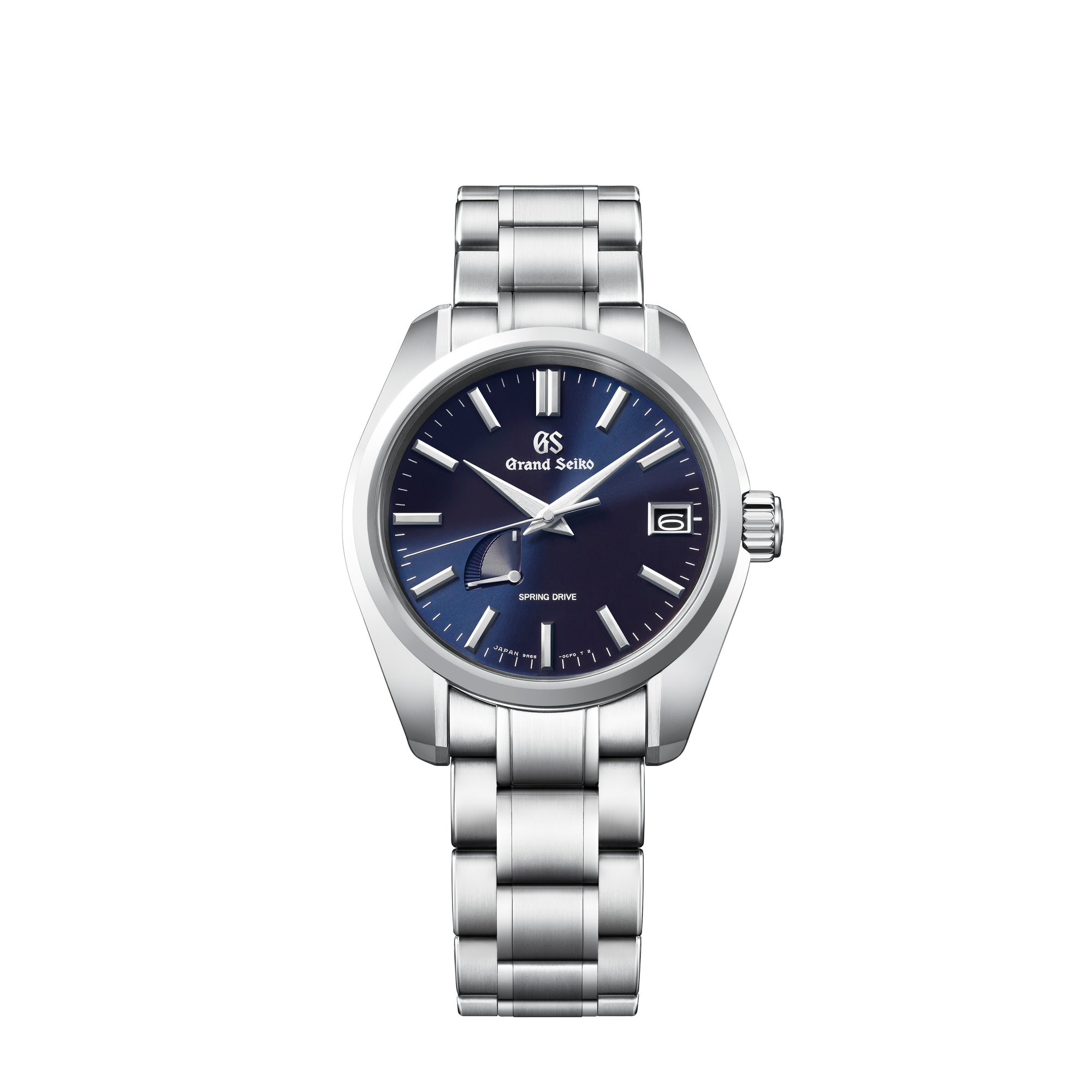 Grand Seiko SBGA375 Navy Dial Spring Drive Watch - Skeie's Jewelers