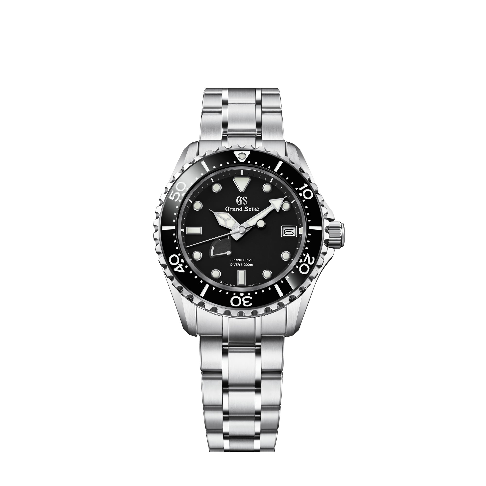 Grand Seiko SBGA461 Black Dial Spring Drive Dive Watch - Skeie's Jewelers