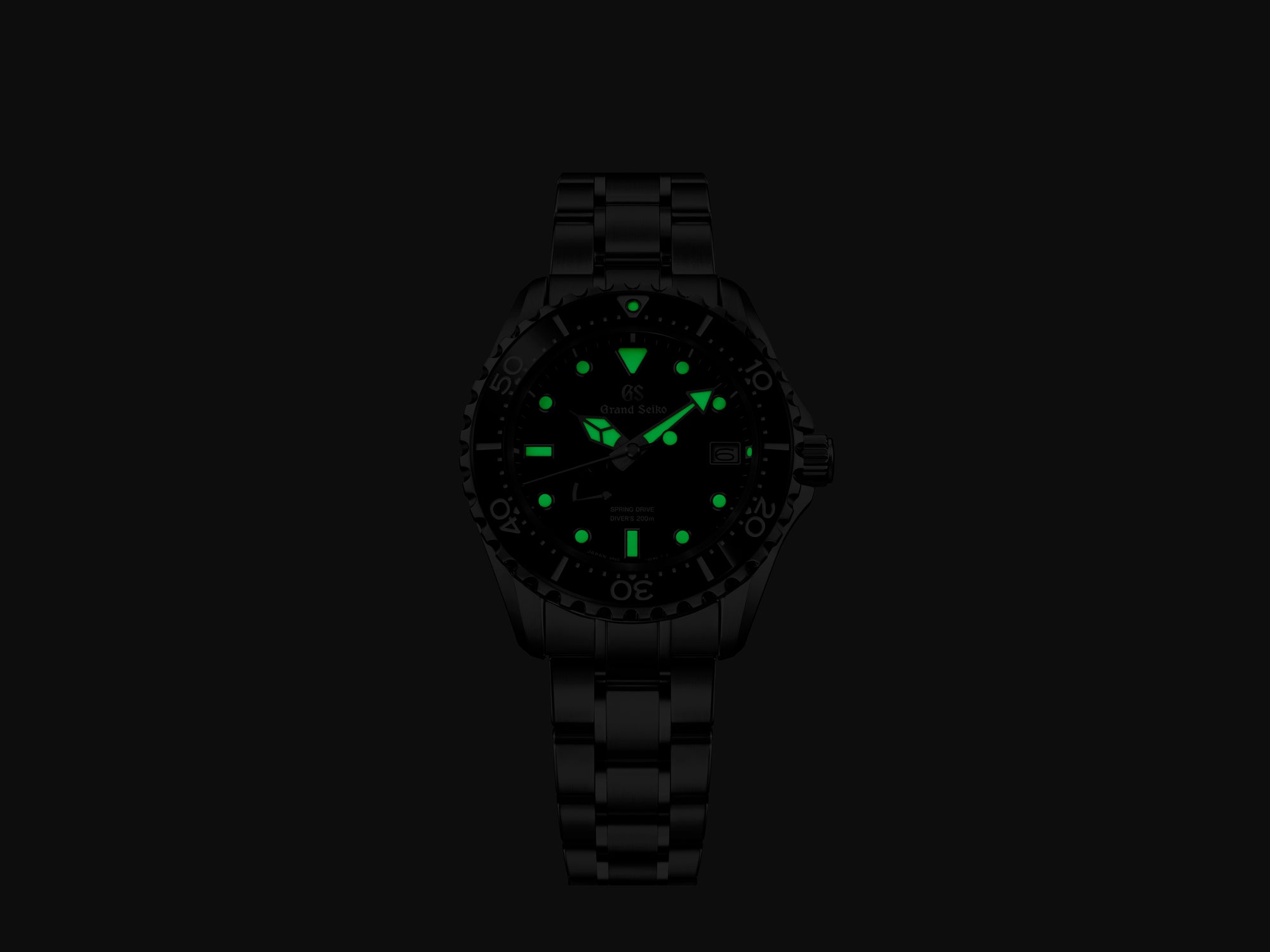 Grand Seiko SBGA461 Black Dial Spring Drive Dive Watch - Skeie&#39;s Jewelers