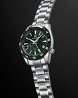 Grand Seiko SBGE257 Green Dial GMT Spring Drive Watch - Skeie's Jewelers