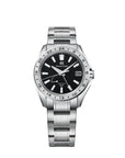 Grand Seiko SBGE283 Black Dial GMT Spring Drive Watch - Skeie's Jewelers