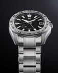 Grand Seiko SBGE283 Black Dial GMT Spring Drive Watch - Skeie's Jewelers