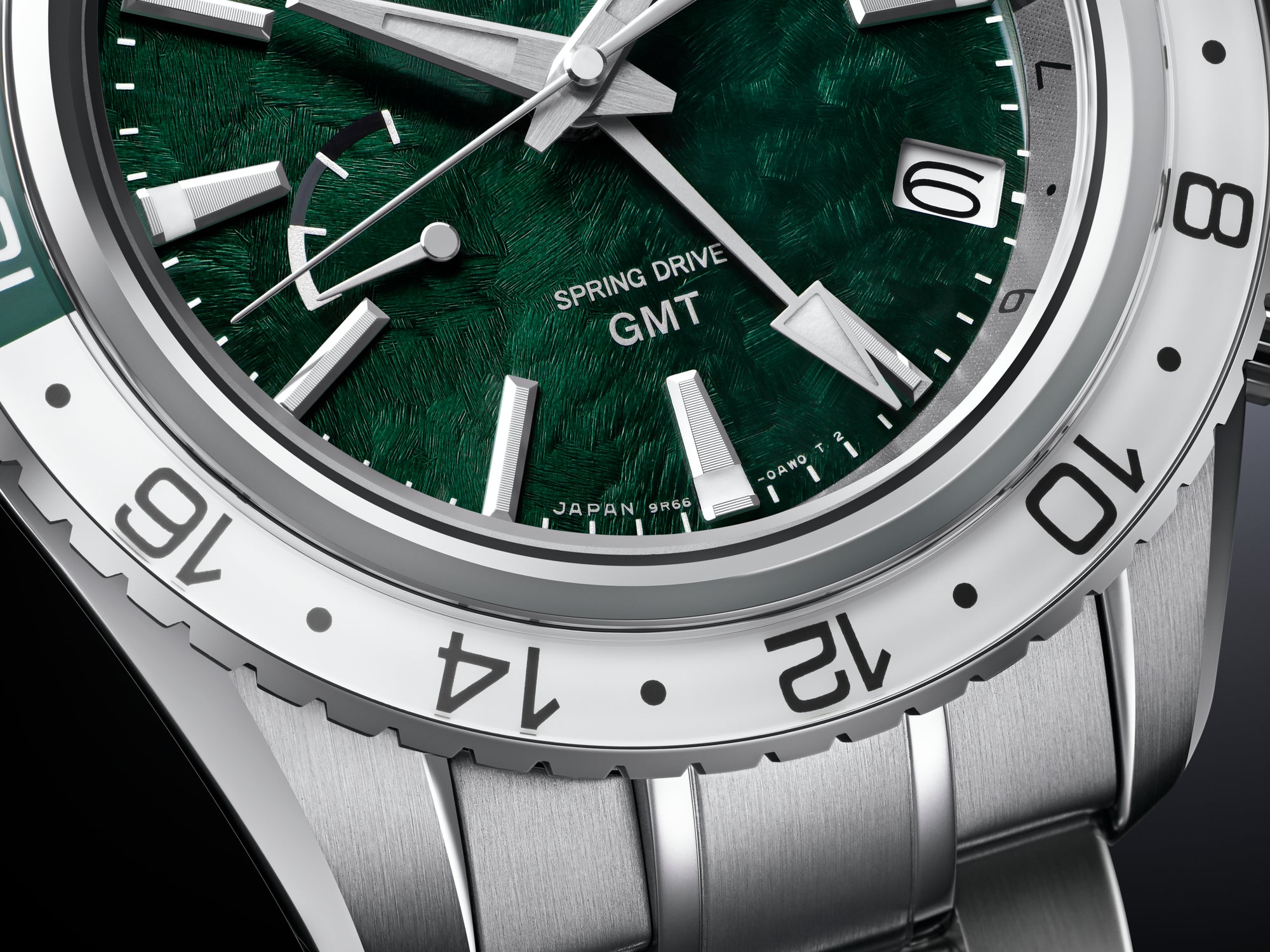 Grand Seiko SBGE295 Green 'Hotaka' Mountain GMT Spring Drive Watch - Skeie's Jewelers