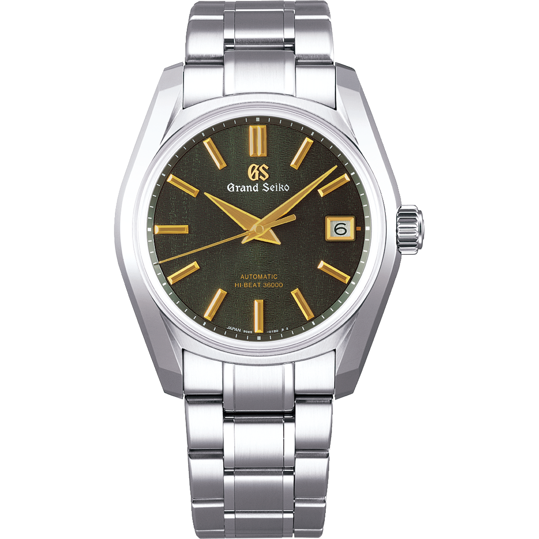Grand Seiko SBGH271 Green 'Rikka' Hi-Beat Watch - Skeie's Jewelers