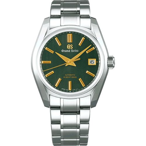 Grand Seiko SBGH271 Green 'Rikka' Hi-Beat Watch - Skeie's Jewelers