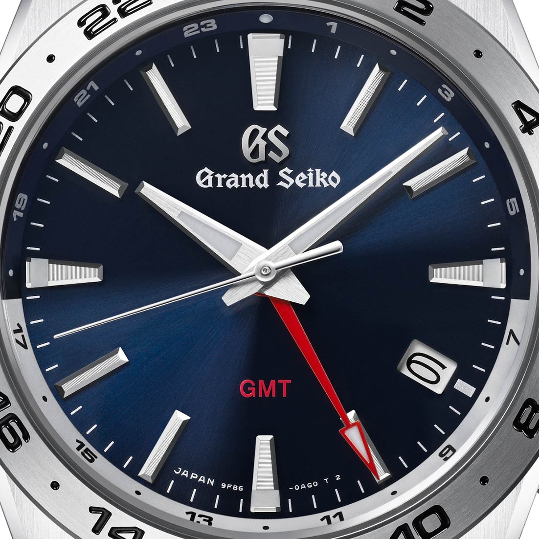 Grand Seiko SBGN029 Blue Dial Quartz GMT Watch