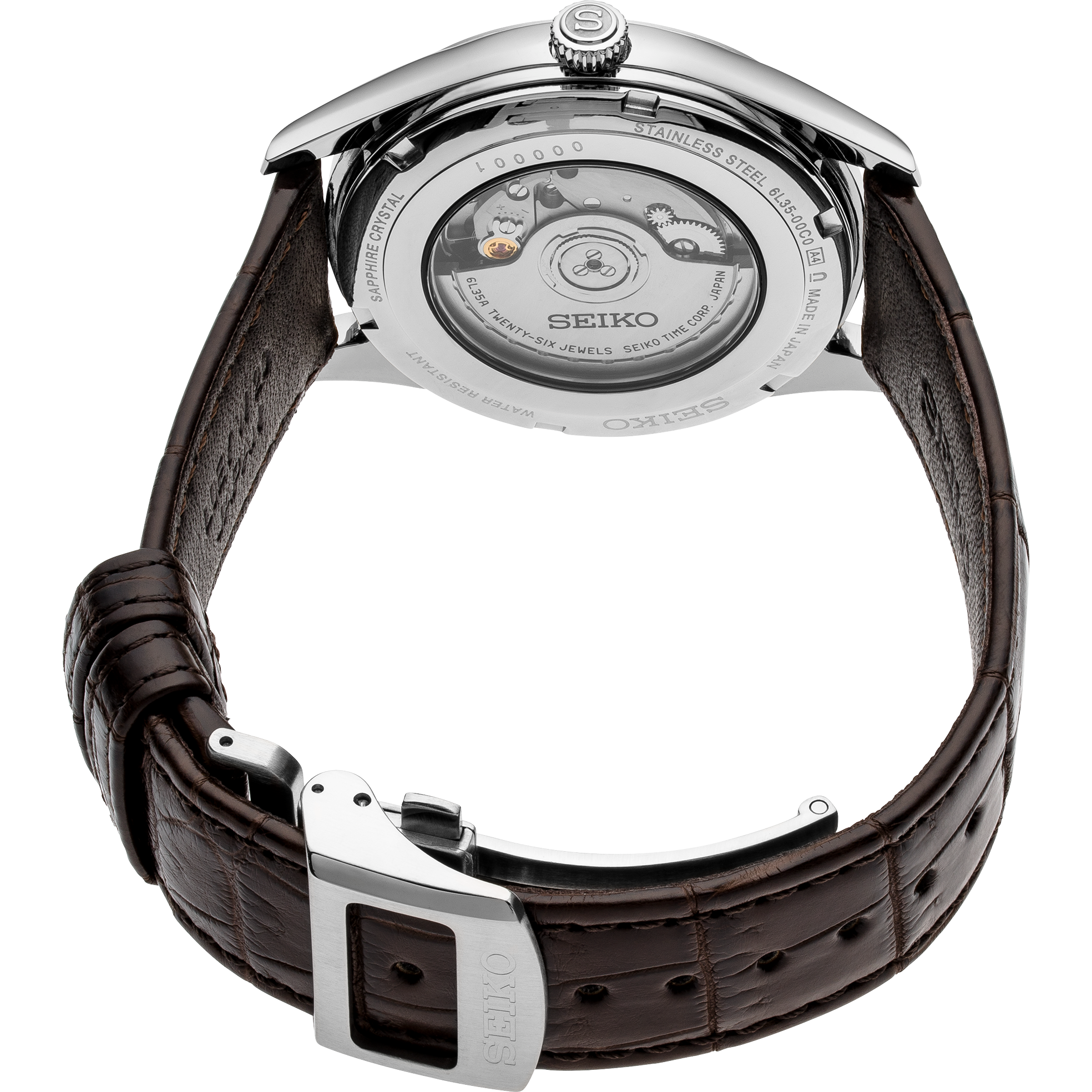 Seiko Presage SJE079 Shippo Enamel Blue Dial Watch - Skeie's Jewelers