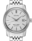 Seiko King Seiko SJE089 Automatic Silver Dial Steel Watch - Skeie's Jewelers