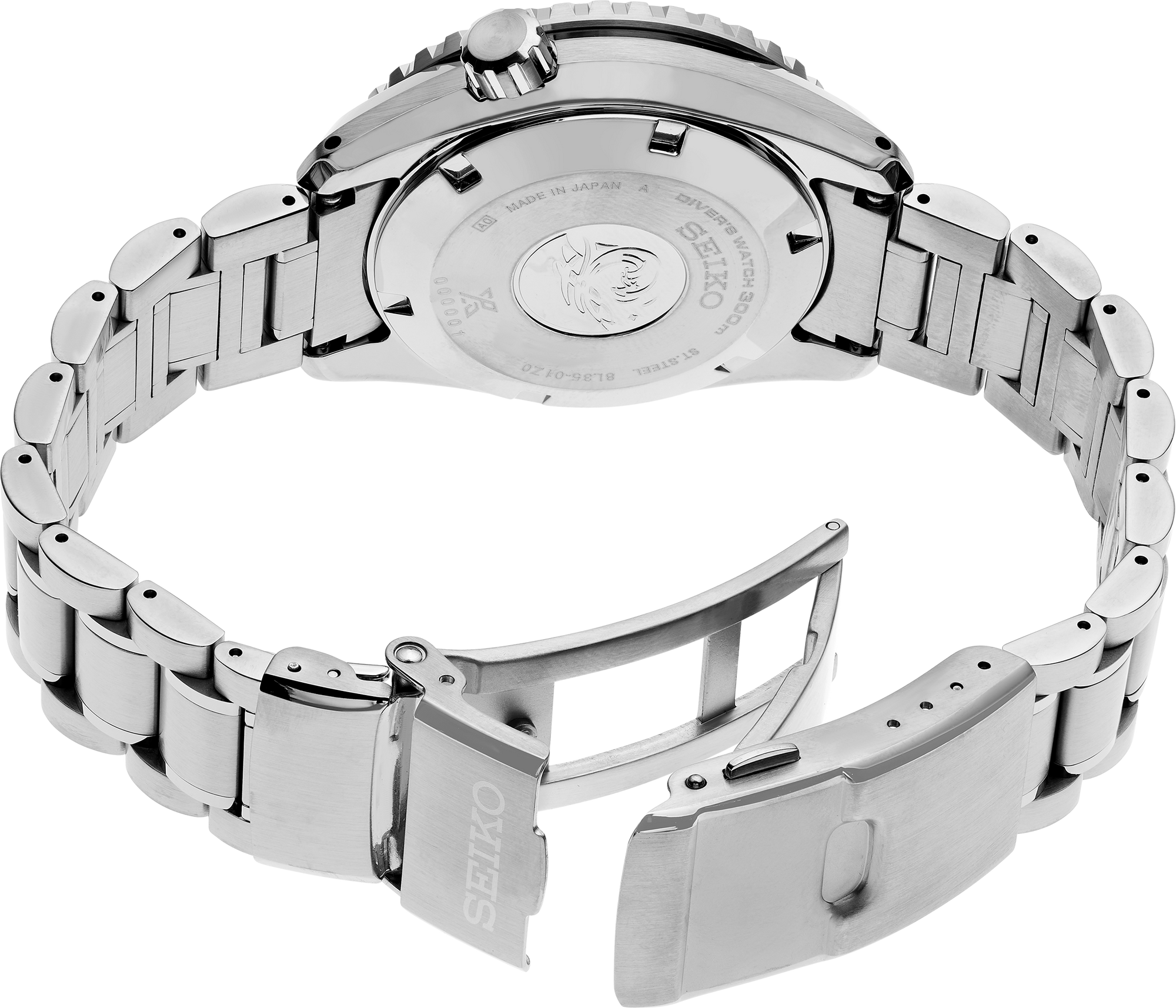 seiko luxe sla077 white dial automatic watch