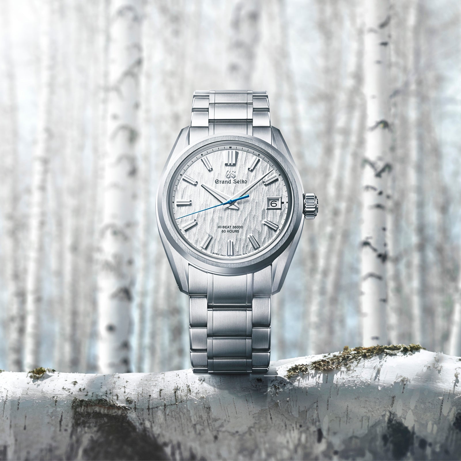 Grand Seiko SLGH005 'White Birch' Hi-Beat Watch