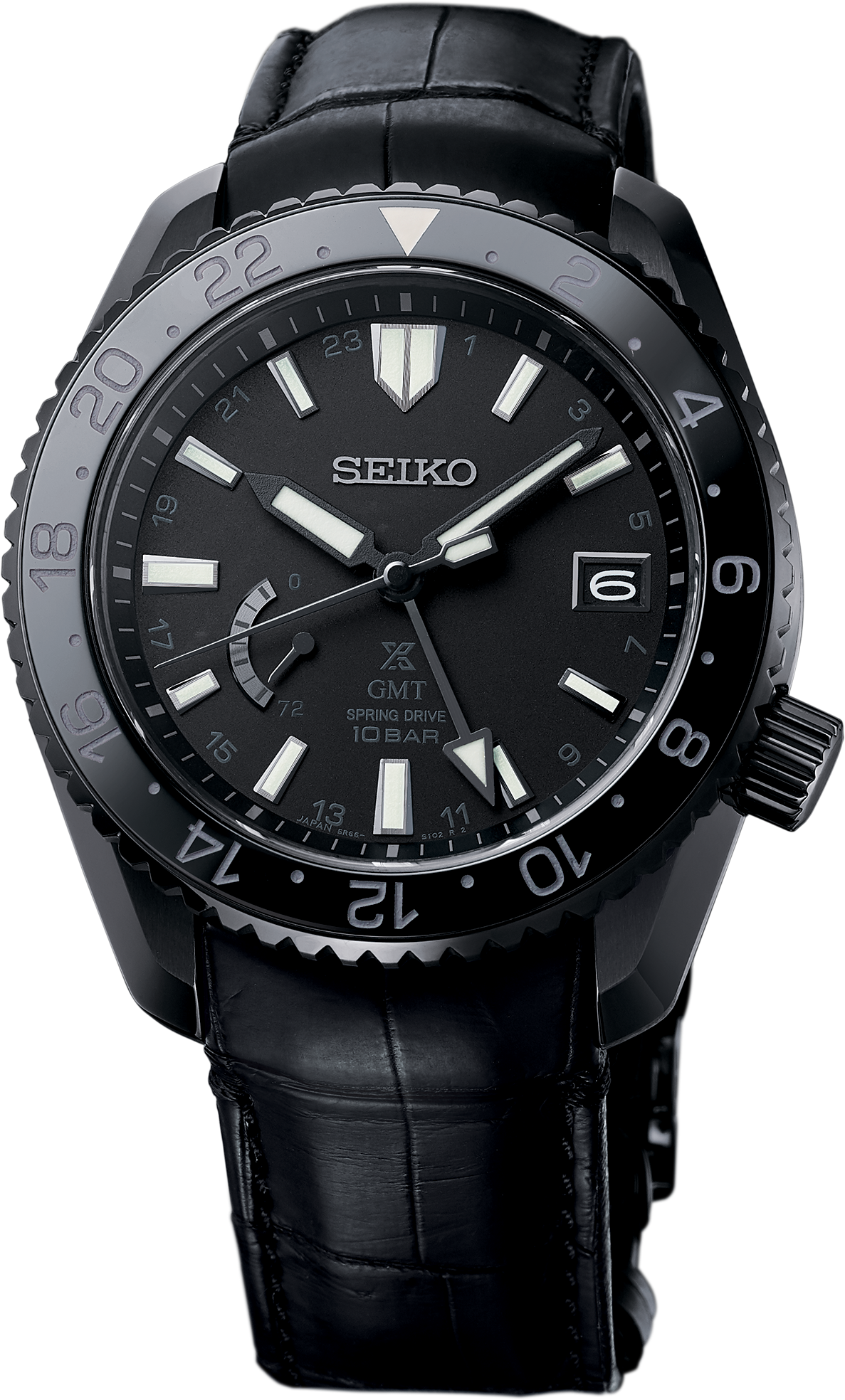 Seiko Prospex SNR035 LX Spring Drive GMT Watch