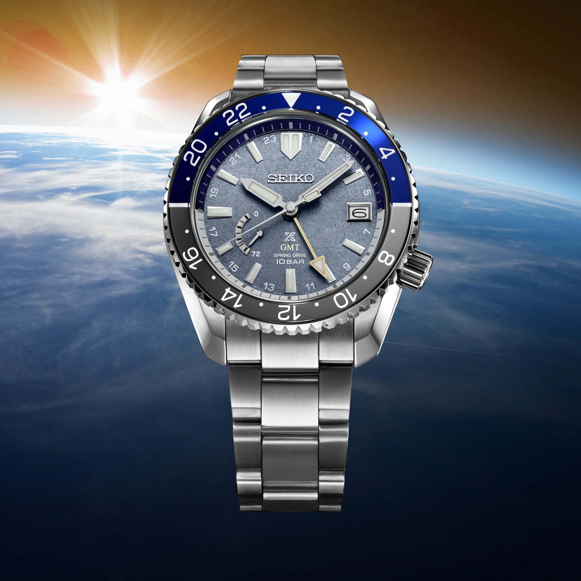 Seiko Prospex LX Spring Drive GMT SNR055 Titanium Special Edition