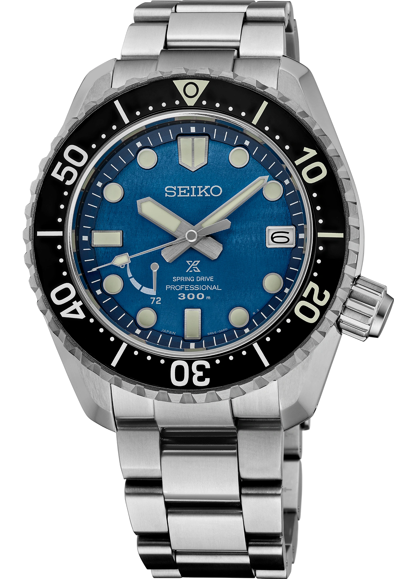 Seiko Prospex SNR057 Spring Drive Titanium Saturation Diver - Skeie's Jewelers