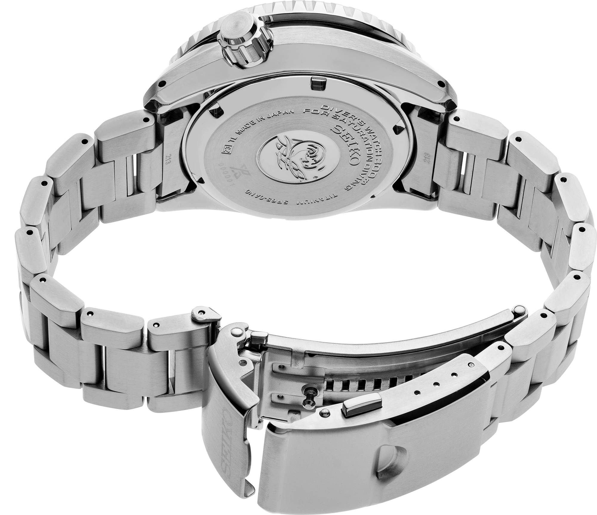 Seiko Prospex SNR057 Spring Drive Titanium Saturation Diver - Skeie's Jewelers