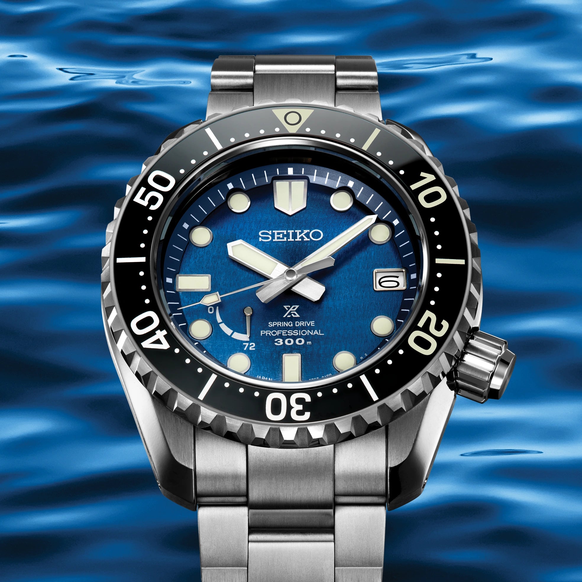 Seiko Prospex SNR057 Spring Drive Titanium Saturation Diver - Skeie's Jewelers