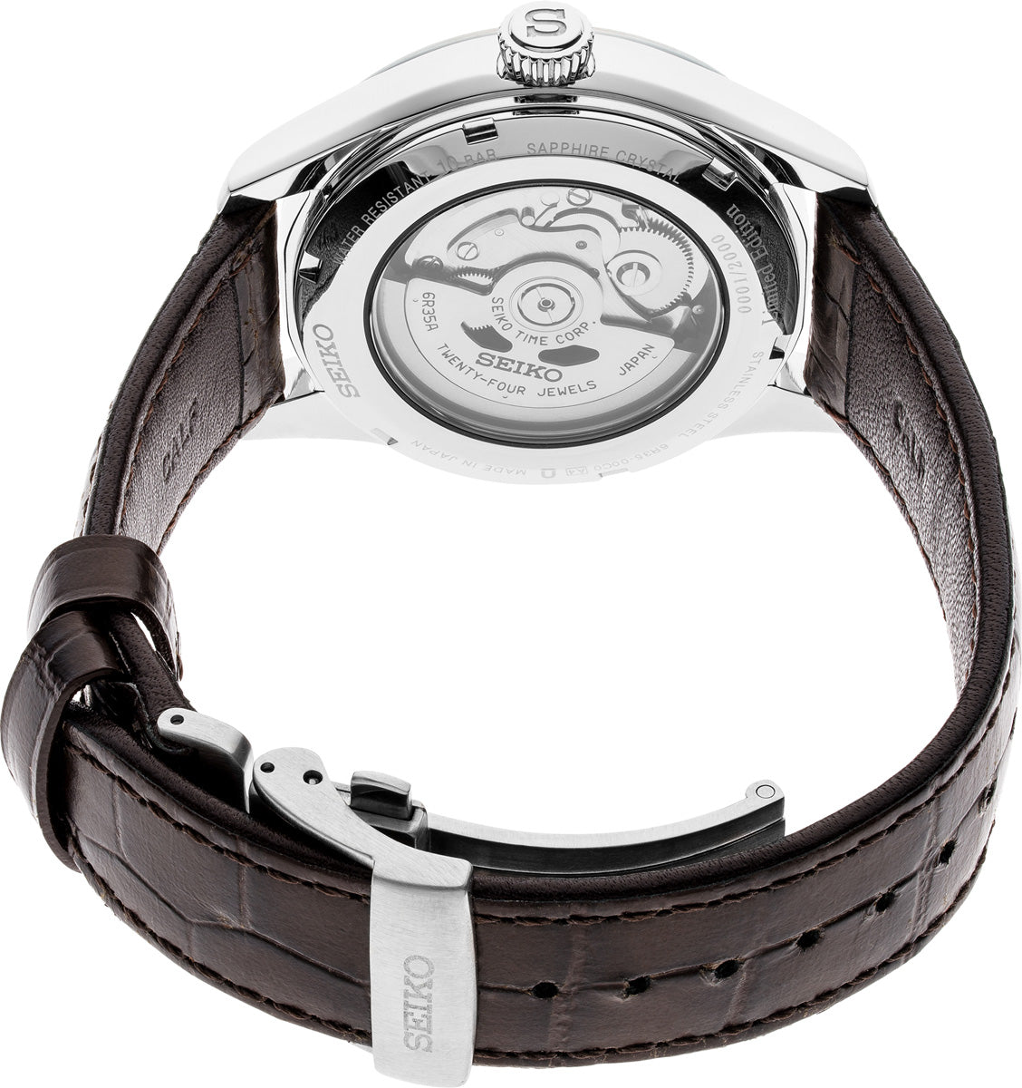 seiko presage spb111 enamel green dial limited edition watch