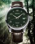 seiko presage spb111 enamel green dial limited edition watch