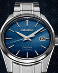 seiko presage blue dial spb167 watch