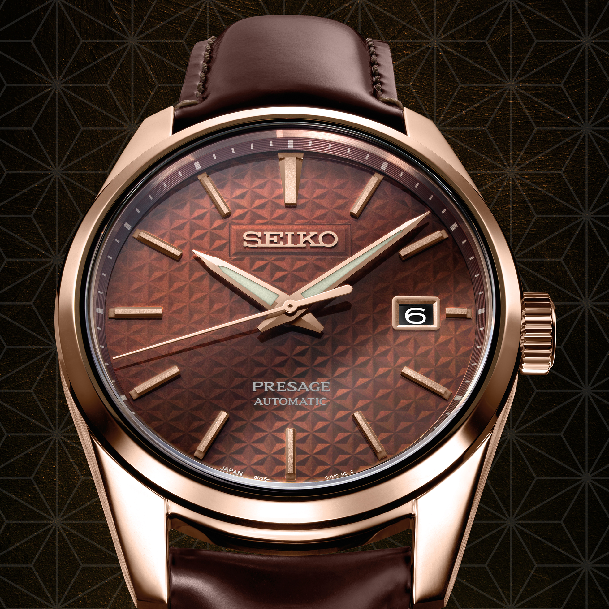 Seiko Presage SPB170 Brown Dial Automatic Watch - Skeie's Jewelers
