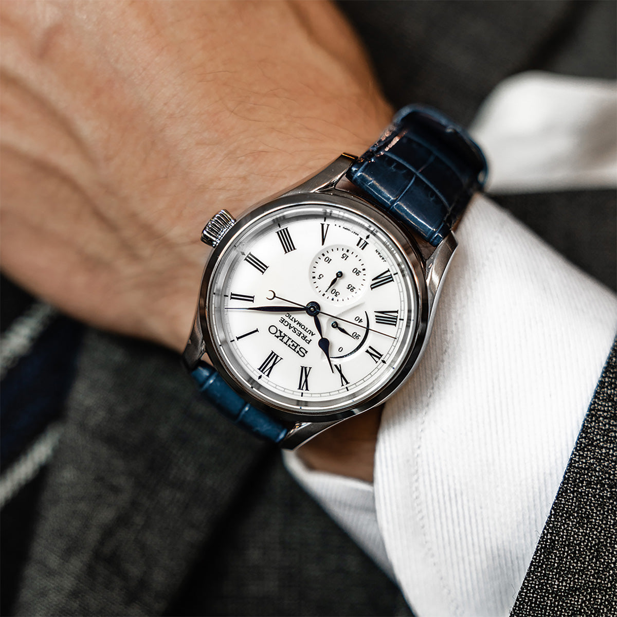 seiko presage brown dial spb170 watch 1