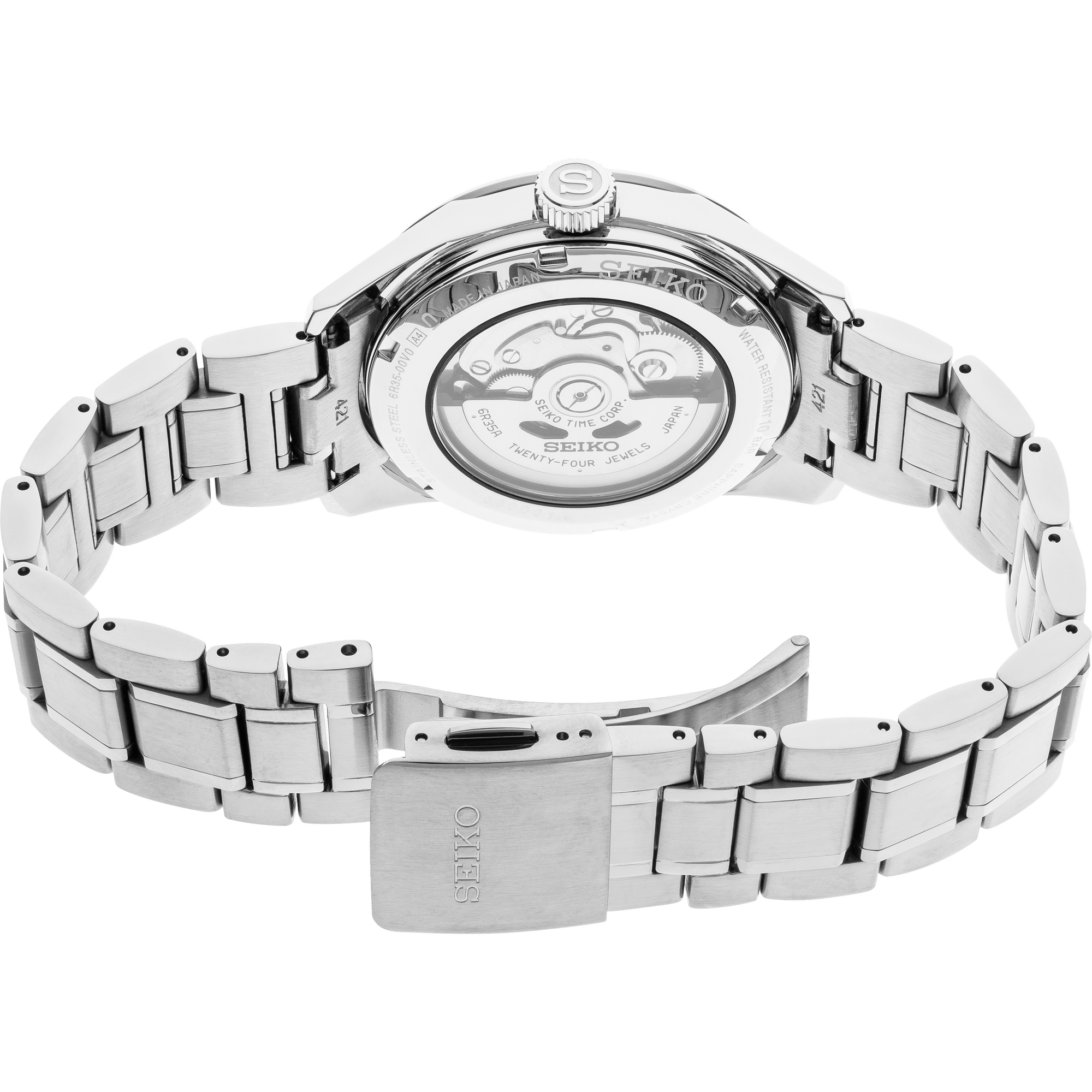 Seiko Presage SPB203 Black Dial Automatic Watch - Skeie's Jewelers
