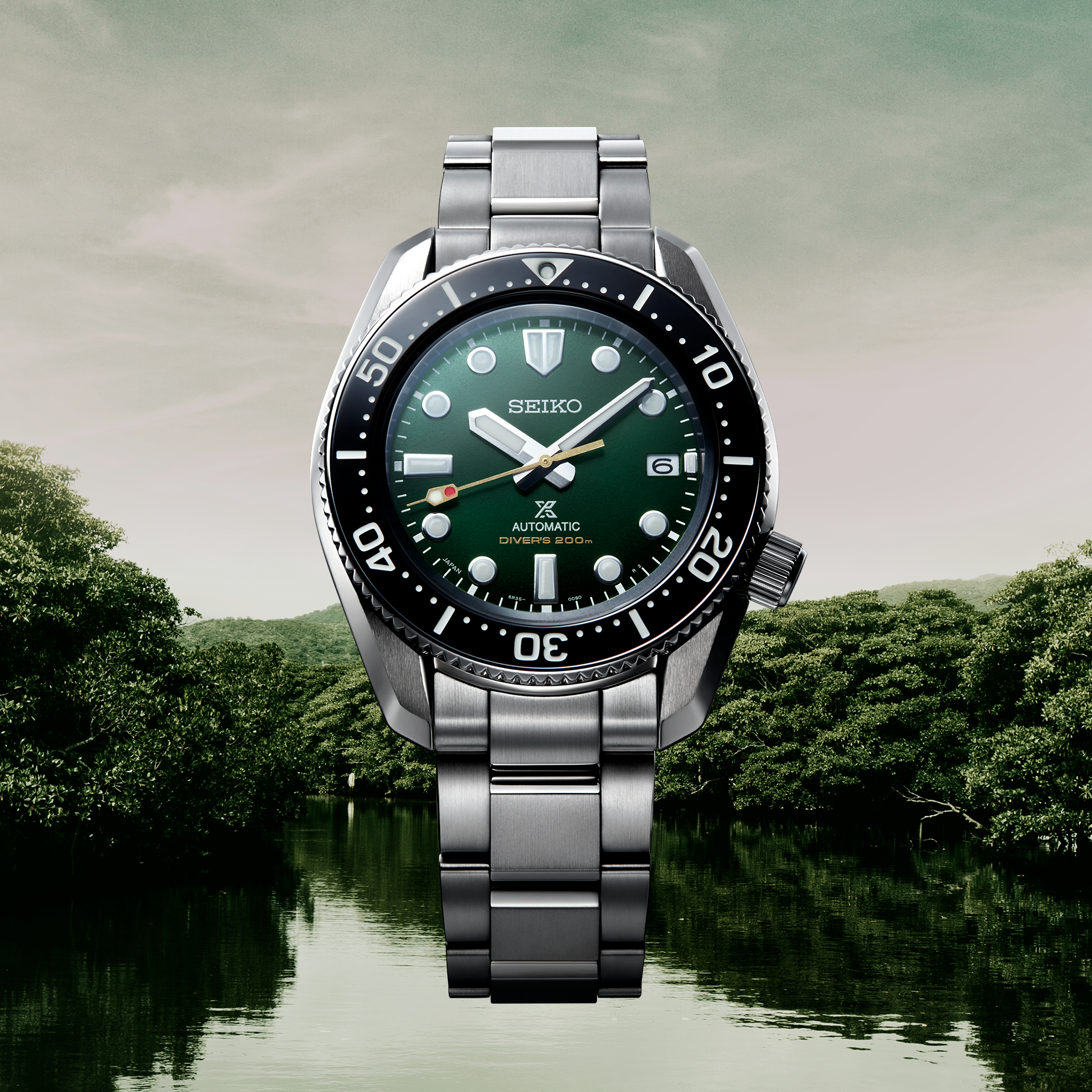 SEIKO PROSPEX グリーン SFK003J1 | SBPK001 | Seiko Prospex Sea Solar GMT