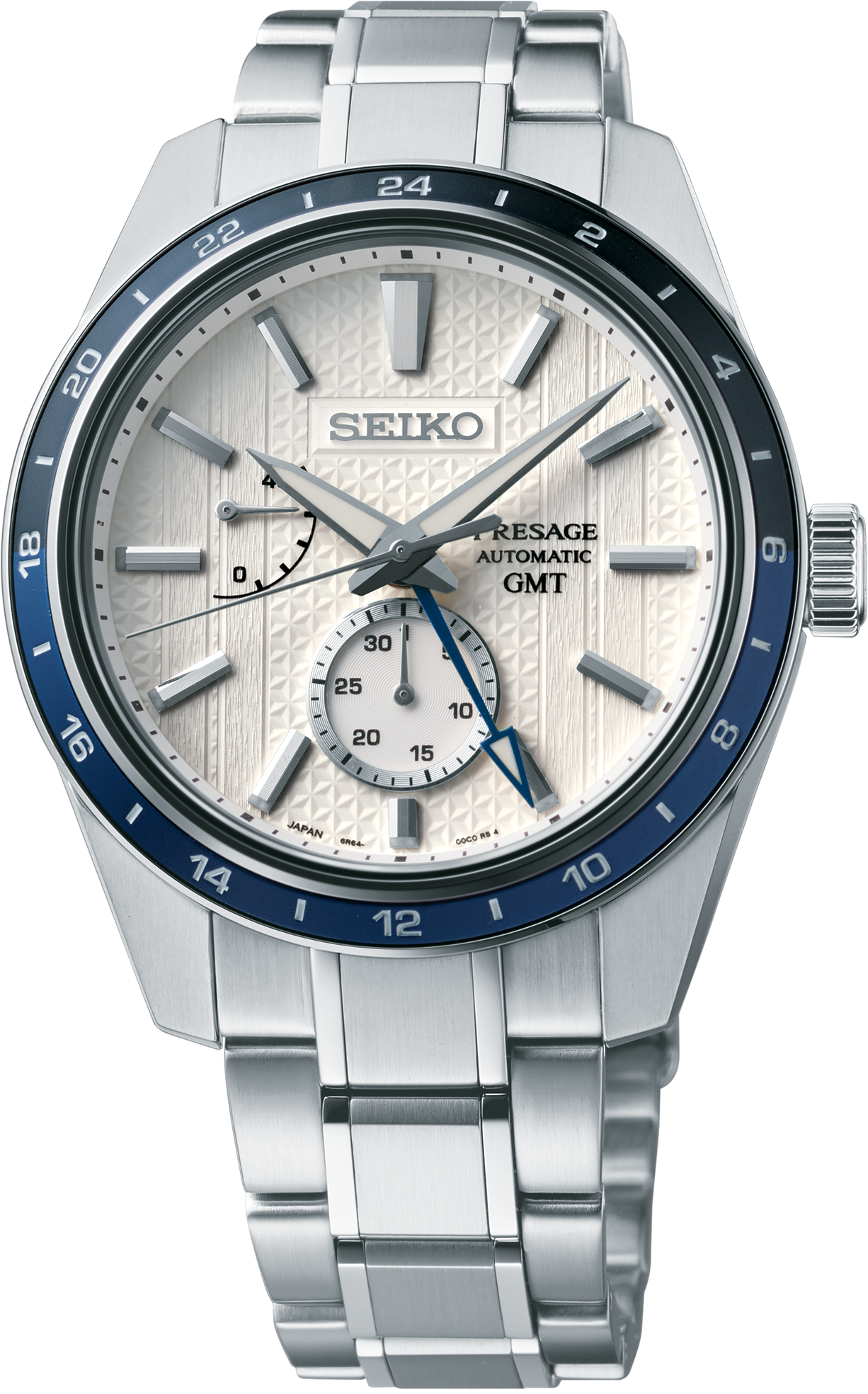 Seiko Presage SPB269 Sharp Edged GMT Zero Halliburton Limited Edition Watch