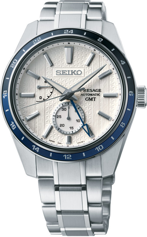 Seiko Presage SPB269 Sharp Edged GMT Zero Halliburton Limited Edition Watch