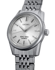 seiko spb279 king seiko modern re interpretation silver dial watch