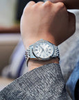 seiko spb279 king seiko modern re interpretation silver dial watch