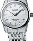 Seiko SPB281 King Seiko Modern Re Interpretation Brushed Silver Dial Watch