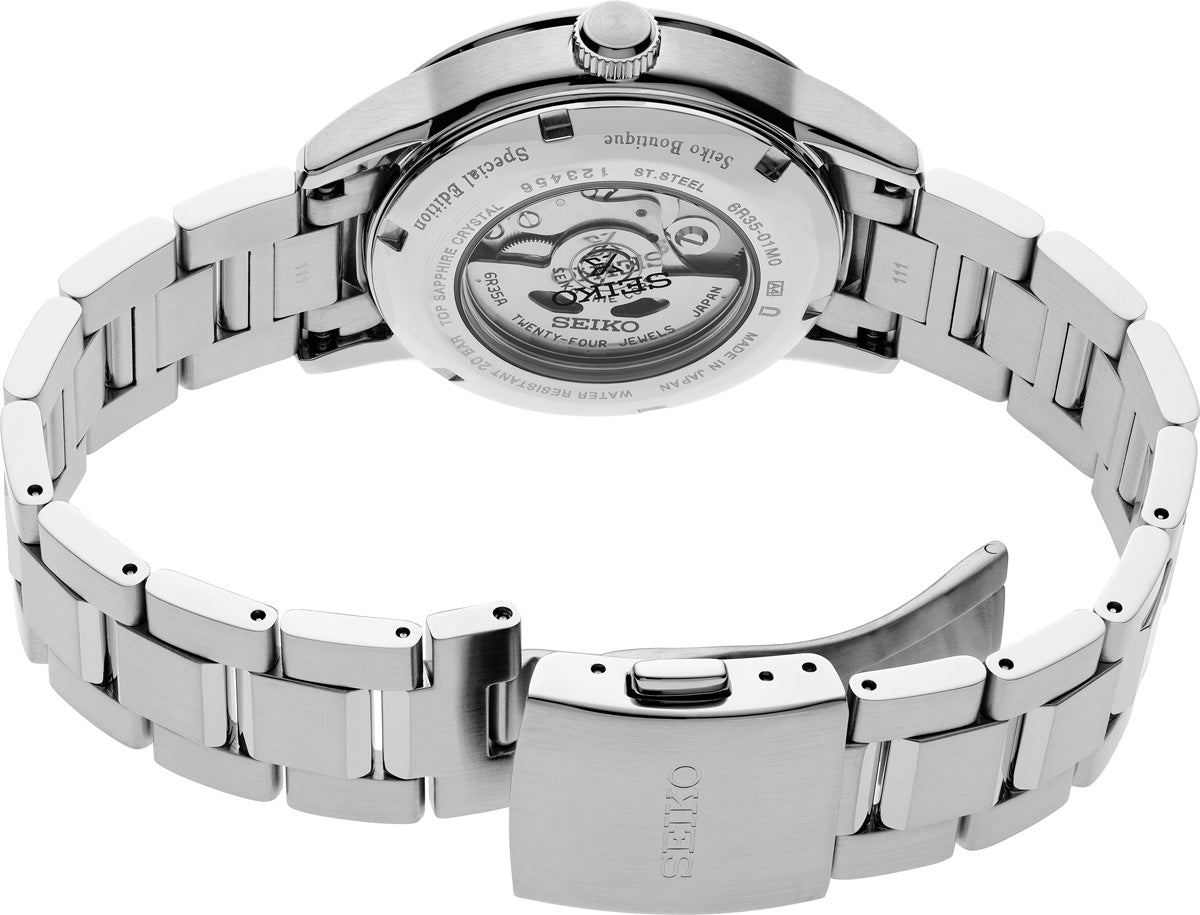 seiko prospex spb289 alpinist mystic forest seiko boutique special watch